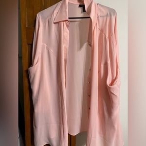 Shear baby pink top sz 26/28